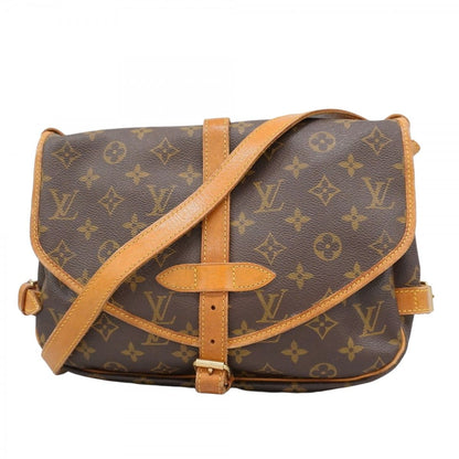 Louis Vuitton Shoulder Bag Monogram Saumur 30 M42256 Brown [Used]