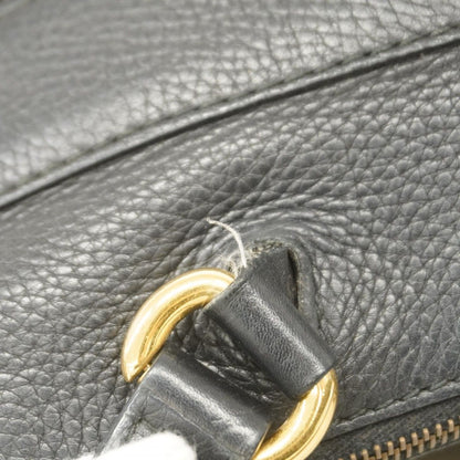 Gucci Tote Bag 269963 Leather Black Gold Hardware [Used] Women's