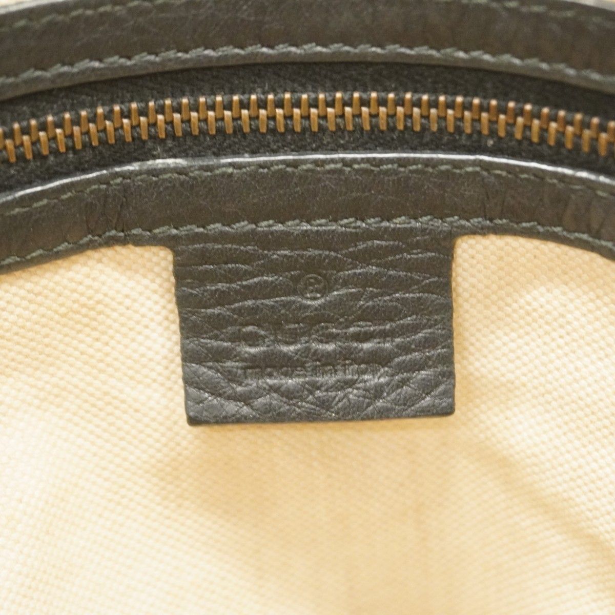 Gucci Tote Bag 269963 Leather Black Gold Hardware [Used] Women's