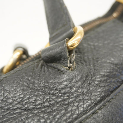 Gucci Tote Bag 269963 Leather Black Gold Hardware [Used] Women's