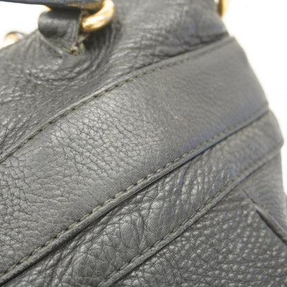 Gucci Tote Bag 269963 Leather Black Gold Hardware [Used] Women's