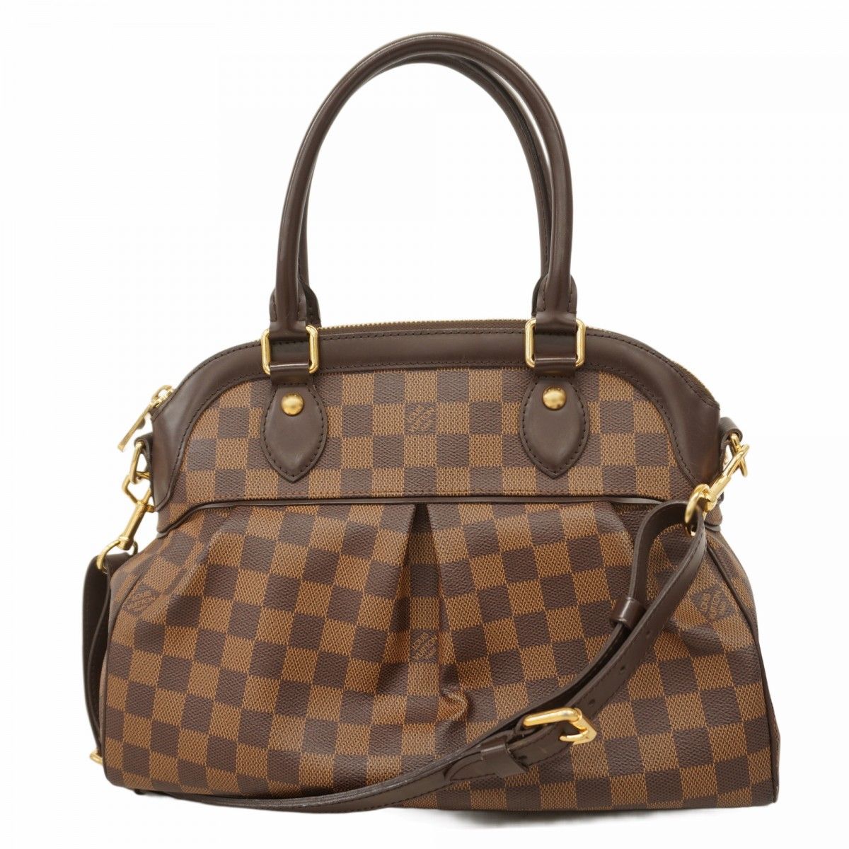 Louis Vuitton Handbag Damier Trevi PM N51997 Ebene 2way bag [Used]