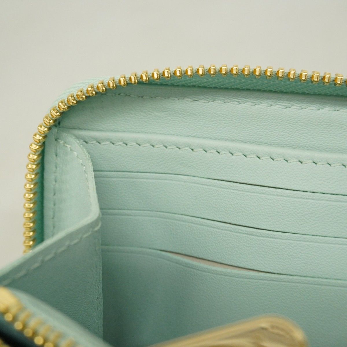 Louis Vuitton Long Wallet Mahina Zippy Wallet M83489 Mineral Blue