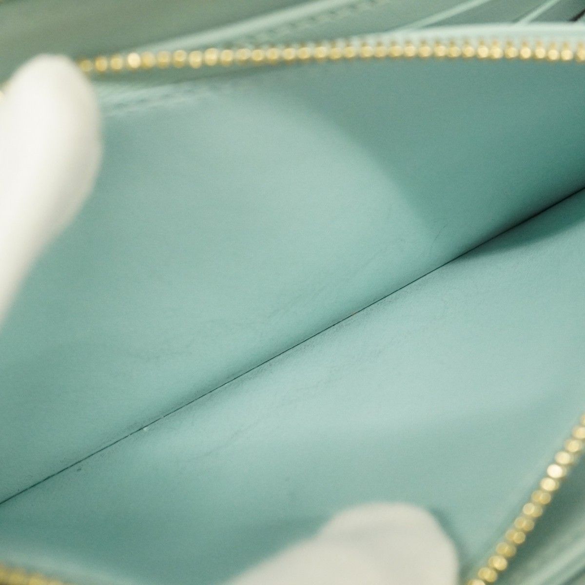 Louis Vuitton Long Wallet Mahina Zippy Wallet M83489 Mineral Blue