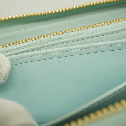 Louis Vuitton Long Wallet Mahina Zippy Wallet M83489 Mineral Blue