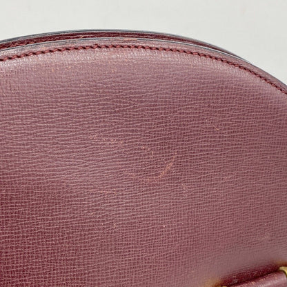 Cartier Handbag Must Leather Bordeaux Gold Hardware [] Ladies