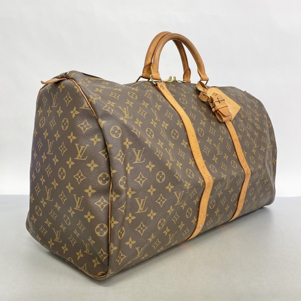 Louis Vuitton Boston Bag Monogram Keepall 60 M41422 Brown [Used]