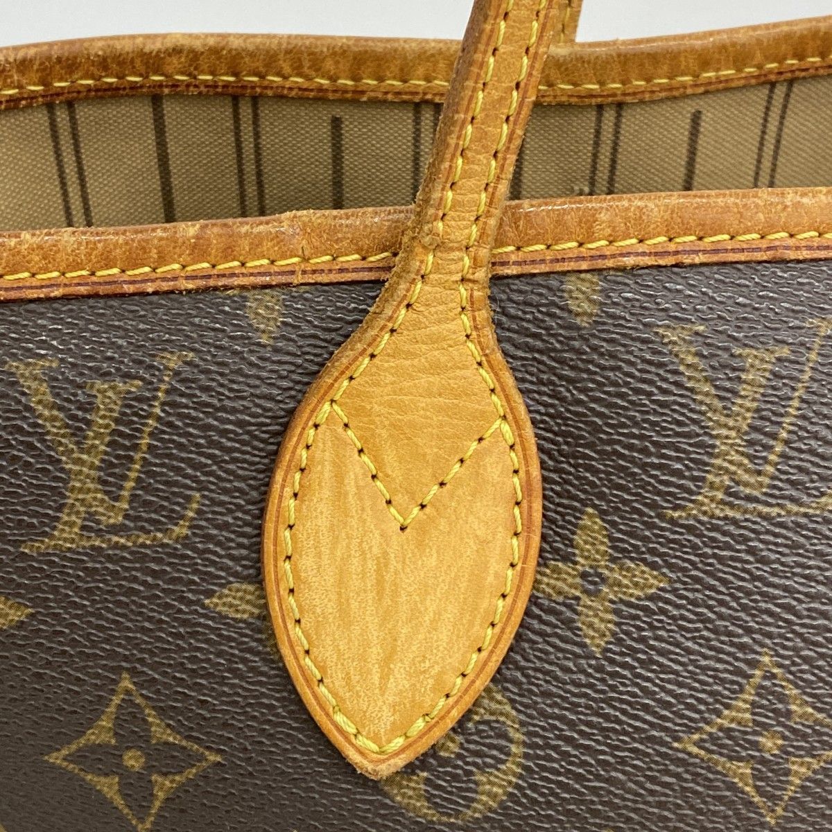 Louis Vuitton Tote Bag Monogram Neverfull MM M40156 Brown [Used]