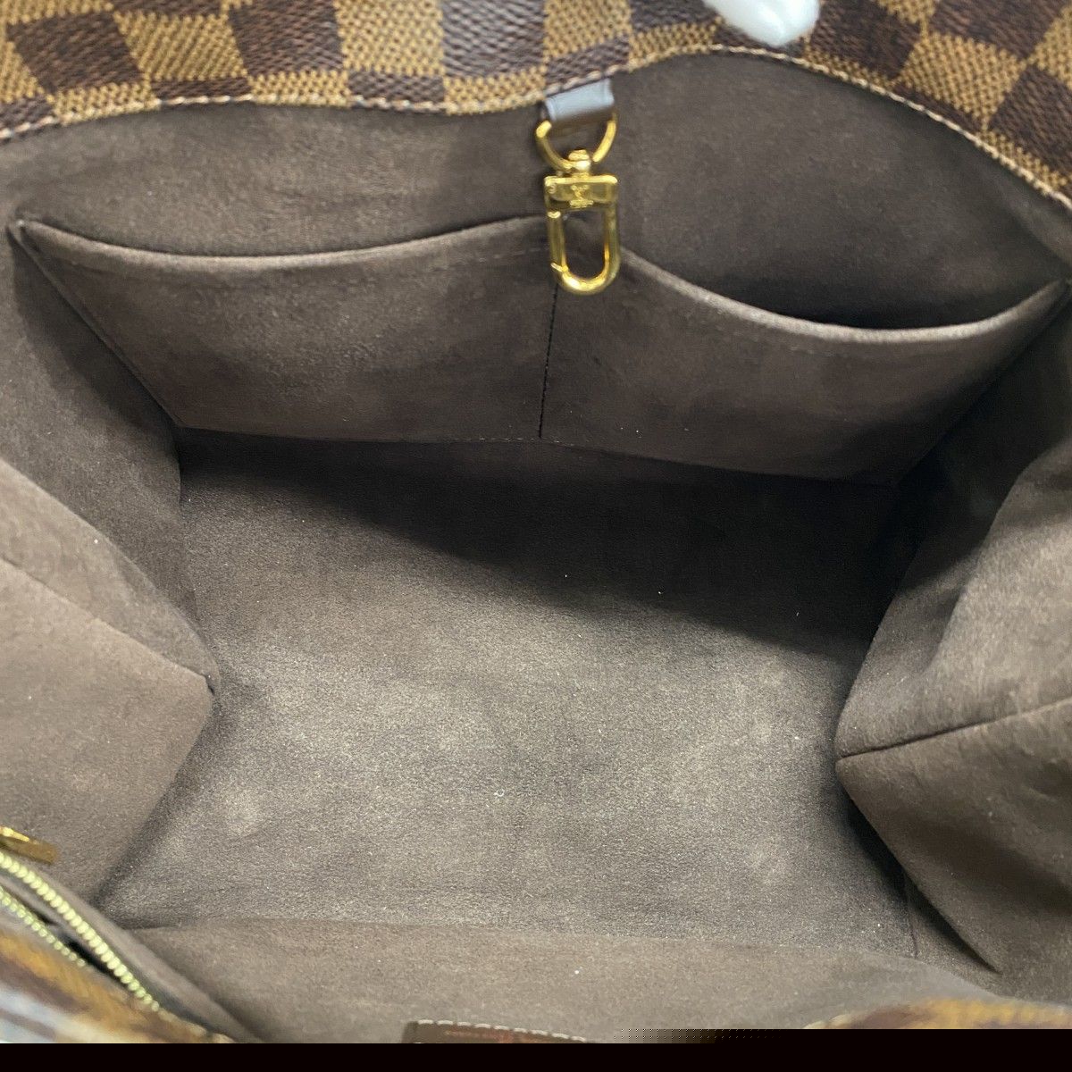 Louis Vuitton Tote Bag Damier Mariborn PM N41215 Ebene [Used] Women's