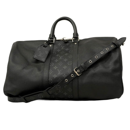 Louis Vuitton Shoulder Bag Monogram Eclipse Keepall Bandouliere 50