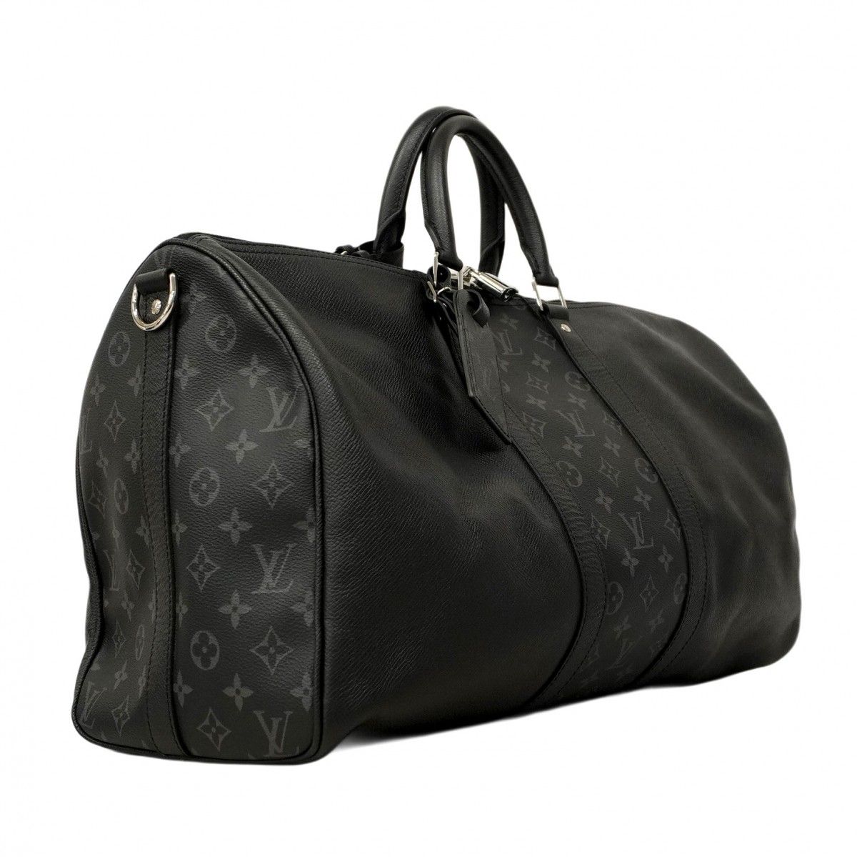 Louis Vuitton Shoulder Bag Monogram Eclipse Keepall Bandouliere 50