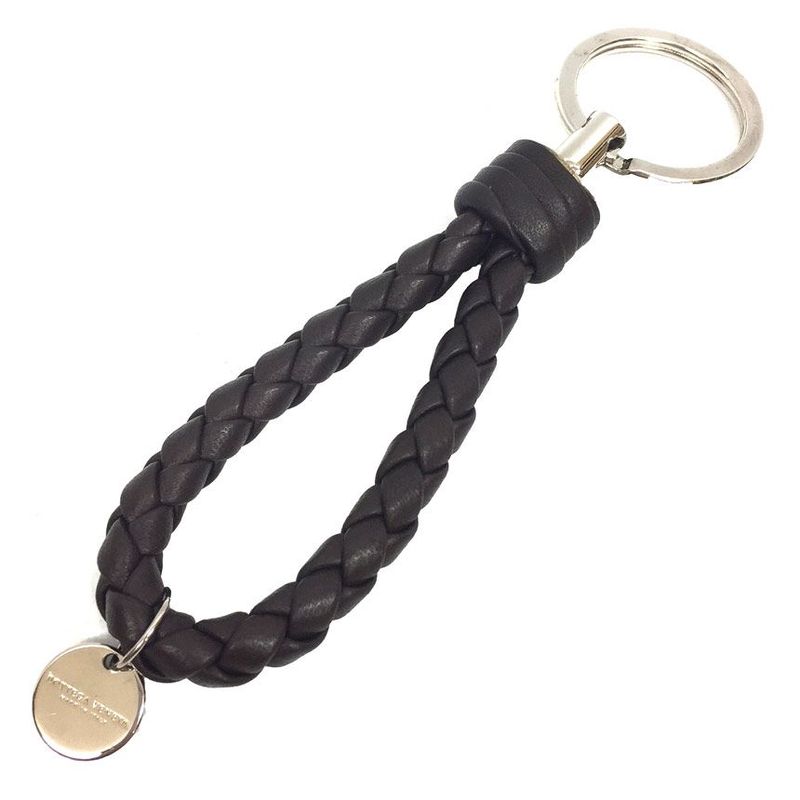 Bottega Veneta Key Ring Key Holder Intrecciato Leather Aq7637
