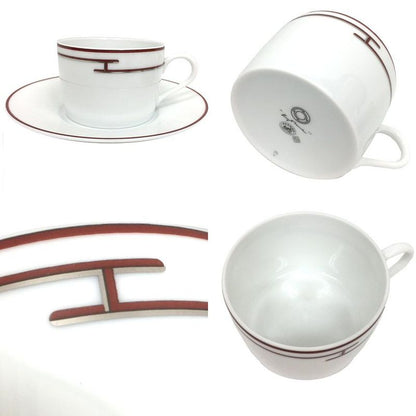 Hermes Rhythm Cup & Saucer C S Set Aq7671