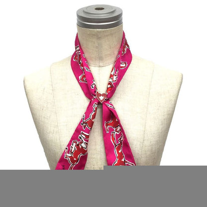 Hermes Twilly Chevaux En Liberte Freedom Horse Scarf Aq7727