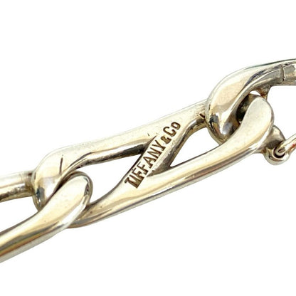 Tiffany & Co Clip Shape Link Chain Silver 925 Bracelet Bangle