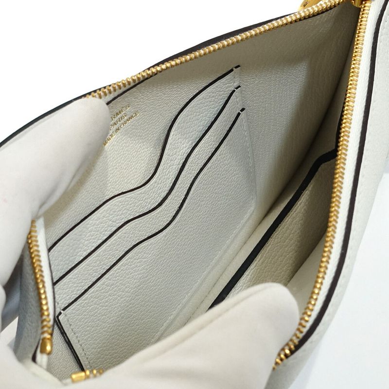 Hermes Zip Ango-to-go-shoulder Bag K Stamp Manufactured In 2025 Eva