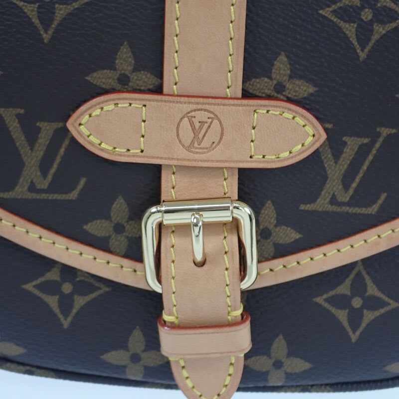 Louis Vuitton Saumur BB Monogram Shoulder Bag Handbag 2-Way