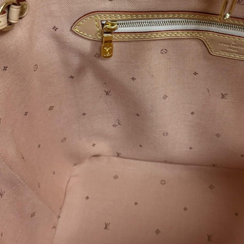 Louis Vuitton Neverfull MM Monogram Fall For You Tote Bag PVC M20921 Beige