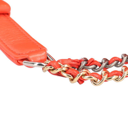 Chanel Hobo Bag Large Gabriel De Chanel Shoulder Bag Leather A93824 Orange