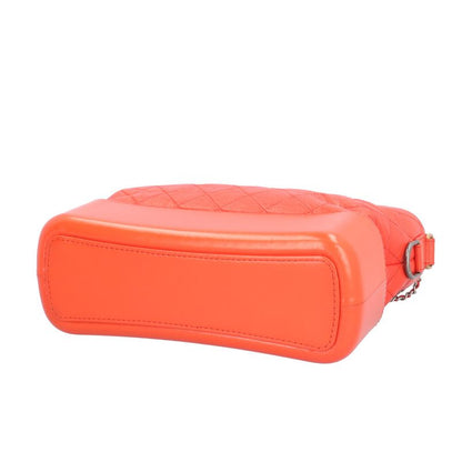 Chanel Hobo Bag Large Gabriel De Chanel Shoulder Bag Leather A93824 Orange