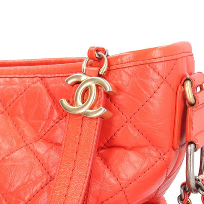 Chanel Hobo Bag Large Gabriel De Chanel Shoulder Bag Leather A93824 Orange