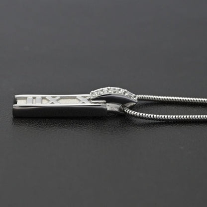 Tiffany & Co Tiffany & Co Atlas 3p・diamond Necklace・pendant 18k White Gold