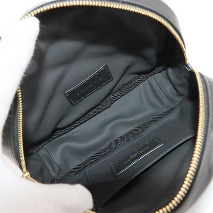 Saint Laurent Quilted Pouch Leather Black Gold Hardware