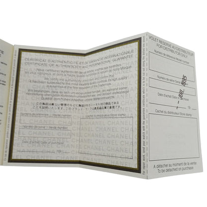 Chanel Watch Ladies Brand Matelasse Quartz Qz Stainless Steel Ss H0009 Silver