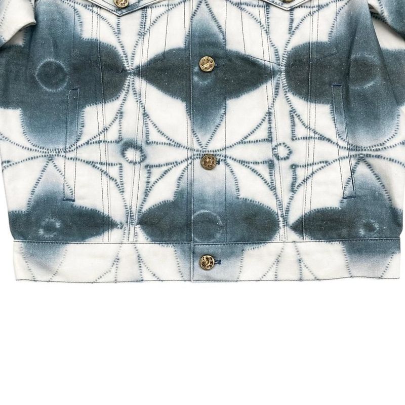 Em4838 Louis Vuitton Jacket Shibori Printed Rm231 X67 Hoa90w 44 Size Monogram