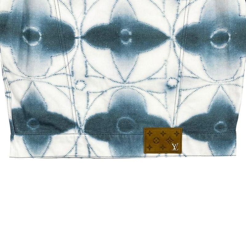 Em4838 Louis Vuitton Jacket Shibori Printed Rm231 X67 Hoa90w 44 Size Monogram