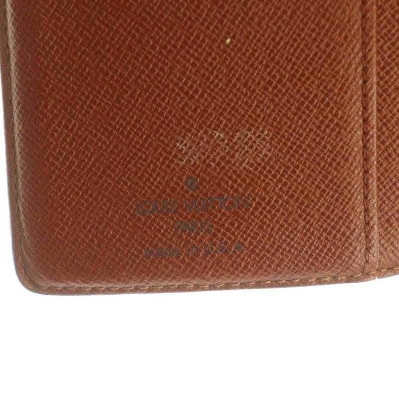 Louis Vuitton Portmonnais Vieux Viennois Wallet Fold Change Purse Monogram