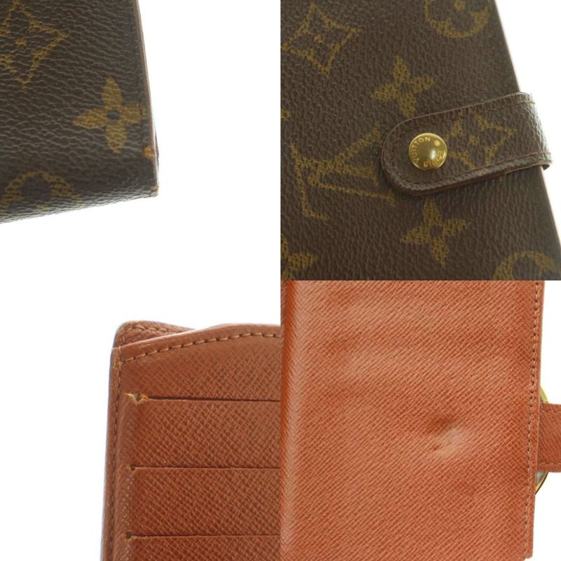 Louis Vuitton Portmonnais Vieux Viennois Wallet Fold Change Purse Monogram