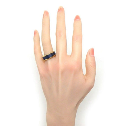 Louis Vuitton Ring Small Les Gaston Qoh44 N Monogram 18K Yellow