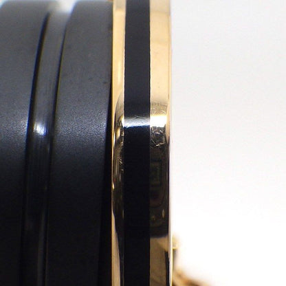 Bvlgari Necklace B.zero1 Matte Black Ceramic 18K Pink Gold Box And Paper