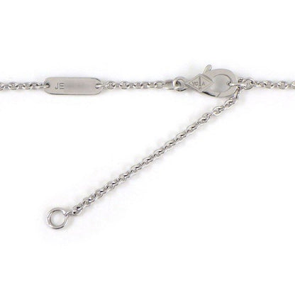 Van Cleef & Arpels Necklace Pure Alhambra Pave Diamond 18K White Gold Box