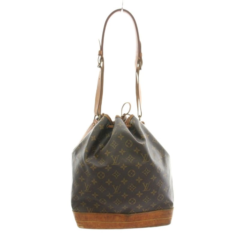 Louis Vuitton Monogram Noe Shoulder Bag Pvcleather Brown M42224 Yt - OH