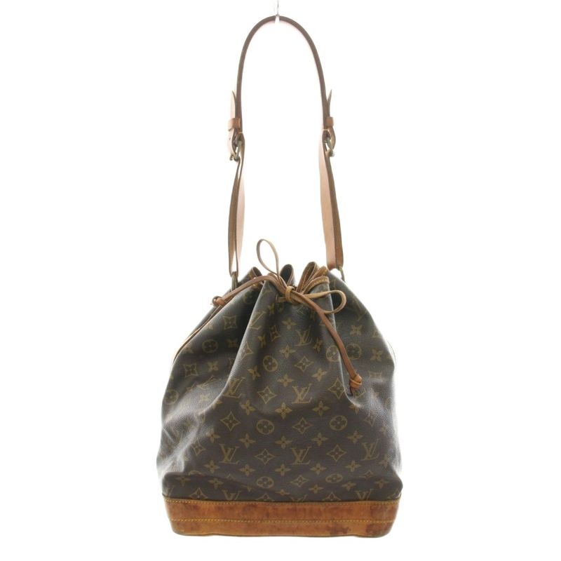 Louis Vuitton Monogram Noe Shoulder Bag Pvcleather Brown M42224 Yt - OH