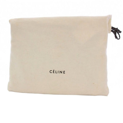 Celine Phoebe Period Clutch Bag Party Bag Second Bag Leather Black KH - OH