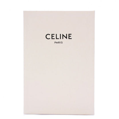 Celine Medium Strap Wallet Bifold Wallet Leather Gray KH - OH
