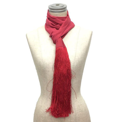 Fendi Karligraphy Ff Long Scarf Silk Shawl Aq7811