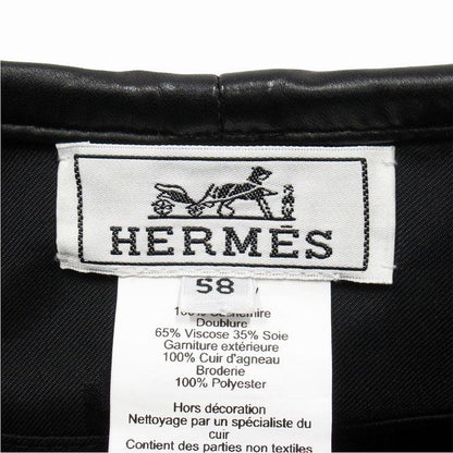 Hermes "saint-Honore" Saint-Honore Cashmere Beret Hat Cap Chaine