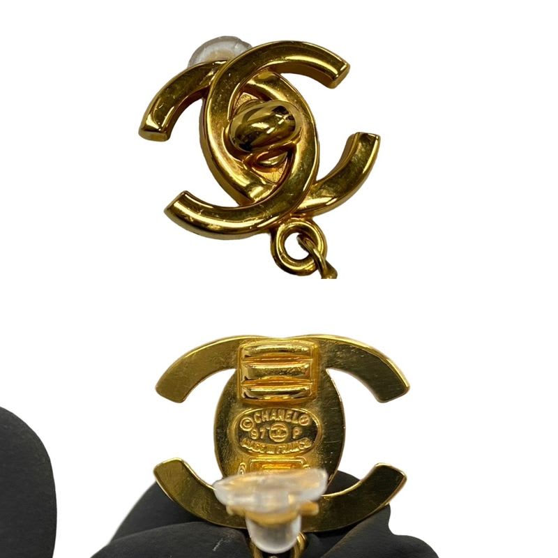 Chanel Chanel 97 Vintage Fake Pearl Coco Mark Logo Motif