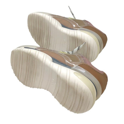 Fendi Sneakers Shoes Fabric Leather Multicolor Logo