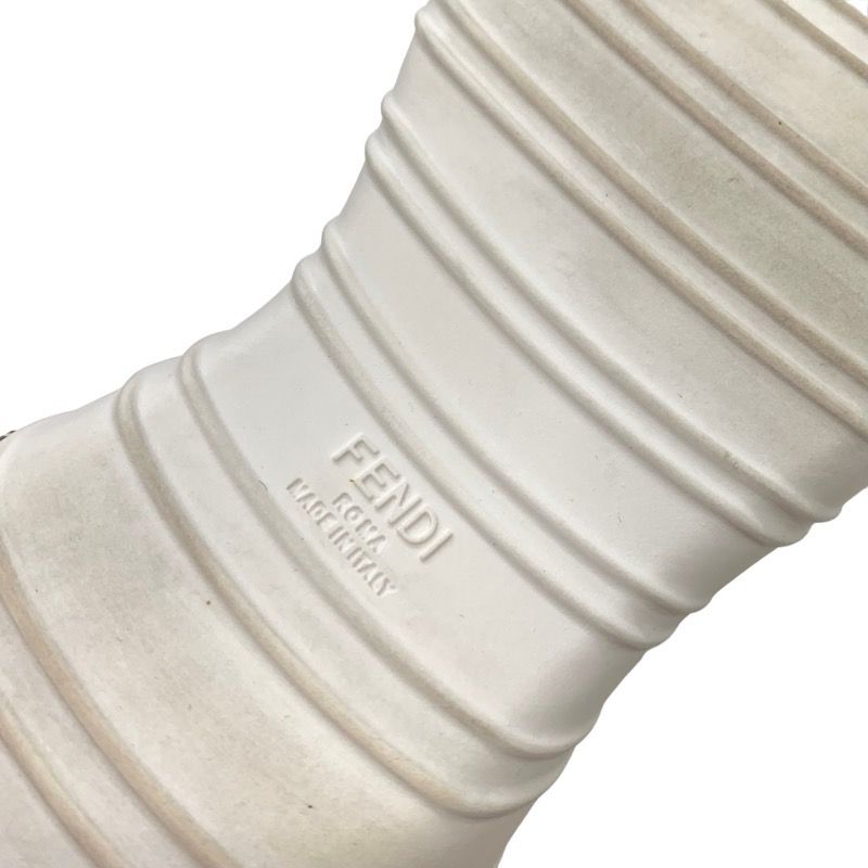 Fendi Sneakers Shoes Fabric Leather Multicolor Logo