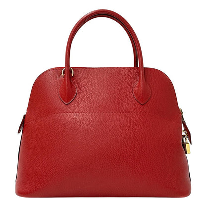 Hermes Bag Women'S Brand Handbag Shoulder Bag 2way Bolide 31 Ardennes Red Gold