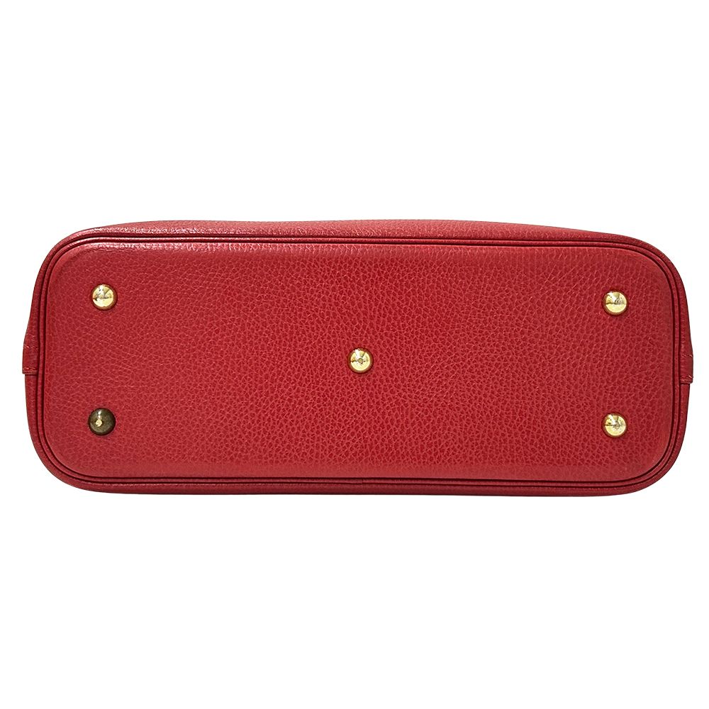 Hermes Bag Women'S Brand Handbag Shoulder Bag 2way Bolide 31 Ardennes Red Gold