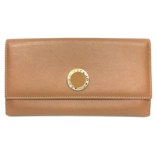 Sale Bvlgari Bvlgar Long Wallet 33385 Woman Wallet Longtreble Leather Walnut