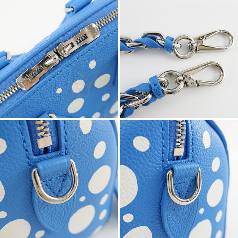 Louis Vuitton Lx×yk Speedy Bandolier 20 Yayoi Kusama 2WAY Handbag