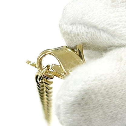 Christian Dior GP Rhinestone CD Logo Necklace Gold 513218 Necklace