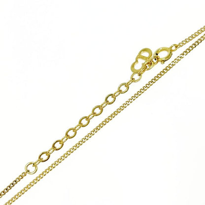 Christian Dior GP Rhinestone CD Logo Necklace Gold 513829 Necklace